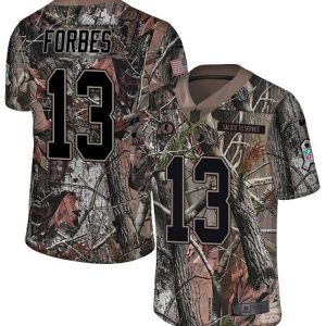Commanders #13 Carson Wentz Camo Men's Stitched NFL Limited Rush Realtree Jersey