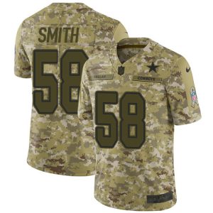 cowboys #58 mazi smith camo men's stitched nfl limited 2024 salute to service wholesale jersey