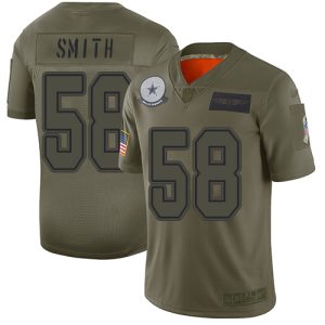 cowboys #58 mazi smith camo men's stitched nfl limited 2024 salute to service cheap jersey