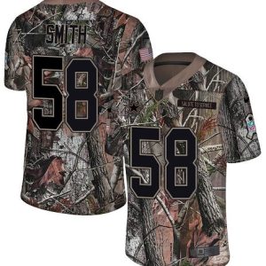 cowboys #58 mazi smith camo men's stitched nfl limited rush realtree cheap jersey