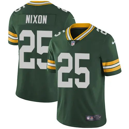 Packers #25 Keisean Nixon Green Team Color Men's Stitched NFL Vapor Untouchable Limited Jersey