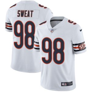 bears #98 montez sweat white men's stitched nfl vapor untouchable limited cheap jersey
