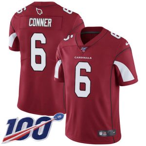 cheap Cardinals #6 James Conner Red Team Color Youth Stitched NFL 100th Season Vapor Untouchable Limited Jersey