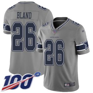 cheap Cowboys #26 DaRon Bland Gray Men's Stitched NFL Limited Inverted Legend 100th Season Jersey