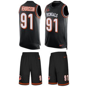 wholesale Bengals #91 Trey Hendrickson Black Team Color Men's Stitched NFL Limited Tank Top Suit Jersey