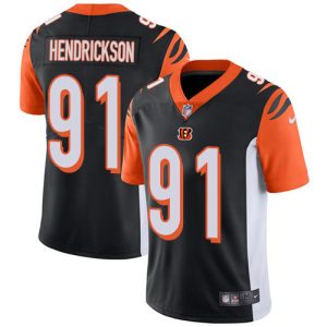 Bengals #91 Trey Hendrickson Black Team Color Men's Stitched NFL Vapor Untouchable Limited Jersey