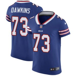 bills #73 dion dawkins royal blue team color men's stitched nfl vapor untouchable elite wholesale jersey